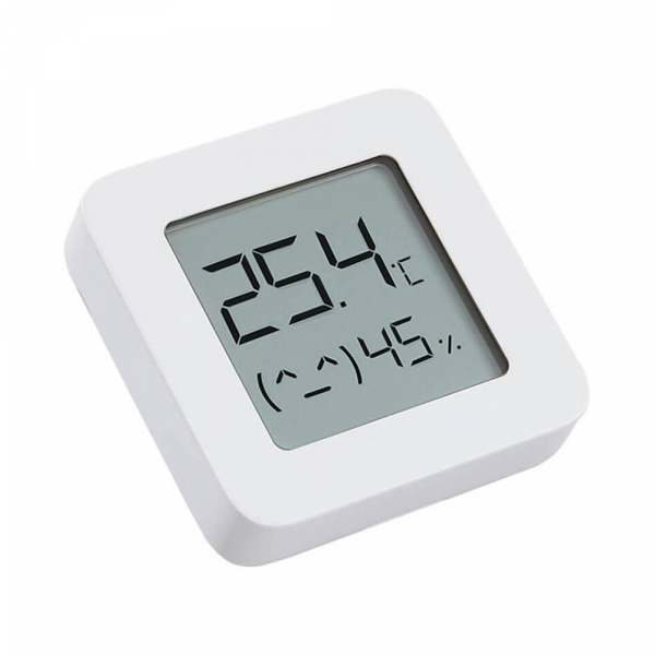 Termohigrometru wireless Xiaomi Mi Temperature and Humidity Monitor 2, LCD 1.5", Bluetooth v4.2, CR2032, Alb [4]