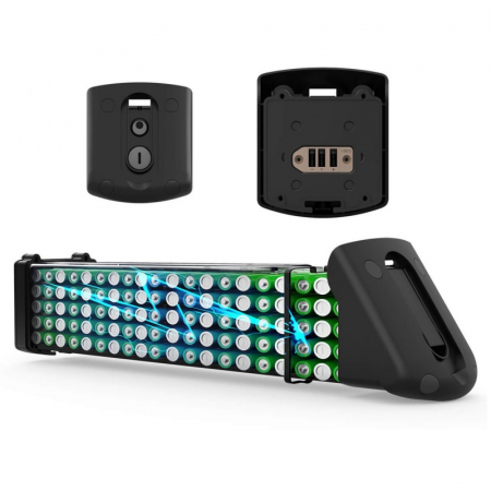 Eredeti akkumulátor az iSEN H1 Flying Fish elektromos kerékpárhoz, 10Ah, 36V, lítium [2]