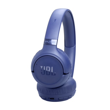 JBL Tune 680NC On-Ear Fejhallgató, Kék, Wireless, Bluetooth 6.0, ANC, JBL Pure Bass, 76 óra Üzemidő, Multipoint [4]
