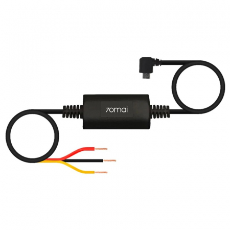 Rendszerek (kamerák) videofelügyelet - Kit Micro-USB Xiaomi 70MAI MiDrive UP02 pentru alimentarea permanenta a camerei auto DVR la tabloul de sigurante