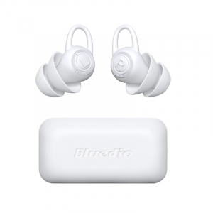 Lifestyle - Bluedio NE füldugók szilikonból és hordtáskából, Zajcsökkentés -40 dB-ig, Fehér