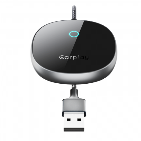 iSEN A22 Vezeték nélküli Autós Adapter Android Auto és CarPlay-hez, Fekete, USB és Type-C, Automatikus Csatlakozás, 5.8 GHz, Plug & Play [5]