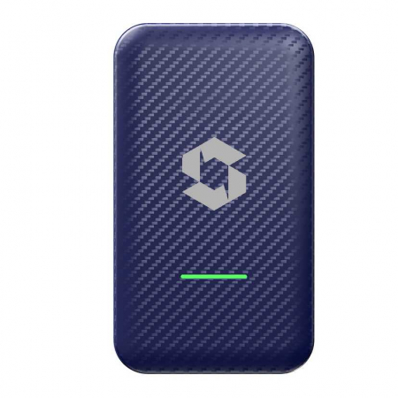 Az autó tartozékai - iSEN 4.0 CP2A Vezeték nélküli CarPlay és Android Auto Adapter Kék, WiFi 5G, Bluetooth, Automatikus csatlakozás