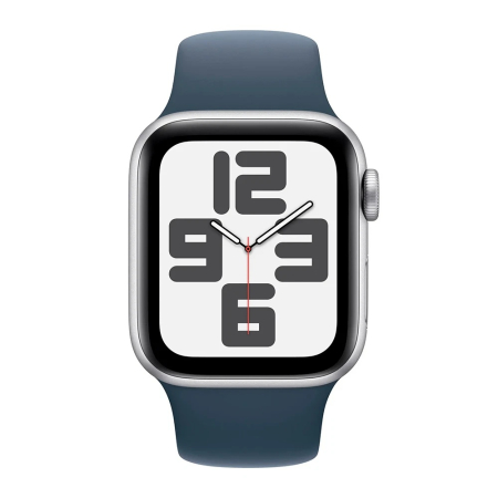 Apple Watch SE 2nd Gen 40mm LTE Silver, Storm Blue Band M/L [1]