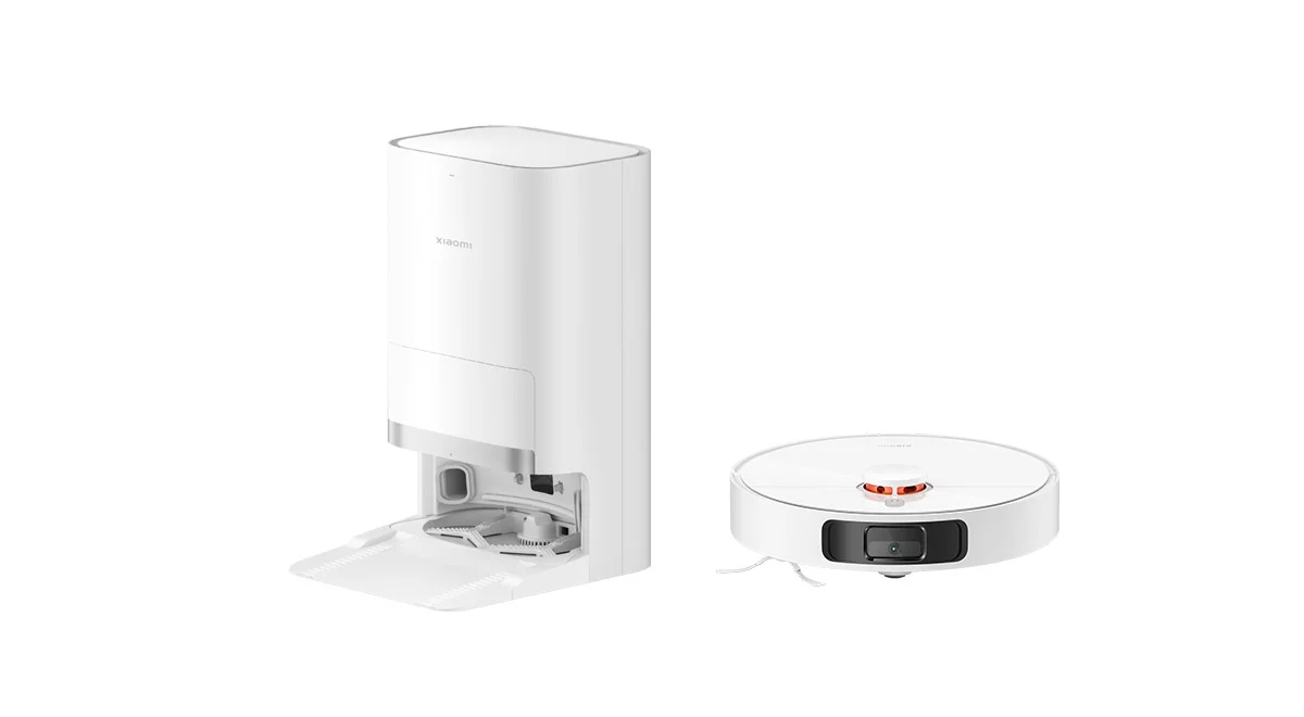 Smart Home - Xiaomi X20 Plus Robot Porszivo Fehér, 6000 Pa, Multifunkciós Állomás Mop Tisztítással, LDS Lézeres Navigáció, 75W, 14.4V, 5200mAh, Google Home, Alexa