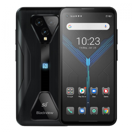 5G Okostelefonok - Telefon mobil Blackview BL5000 Negru, Dual 5G, IPS 6.36", 8GB RAM, 128GB ROM, Android 11, Dimensity 700 Octa Core, NFC, IP68, 4980mAh