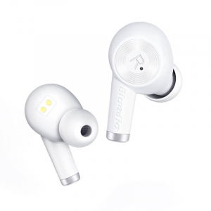 Casti bluetooth semi-in-ear Bluedio Elite Ei Alb cu cutie de incarcare si transport, Incarcare wireless, Microfon cu ANC, Bluetooth v5.0 [4]