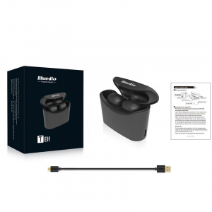Casti wireless Bluedio T-elf Mini Air Pod TWS, Bluetooth 5.0, Sport [1]