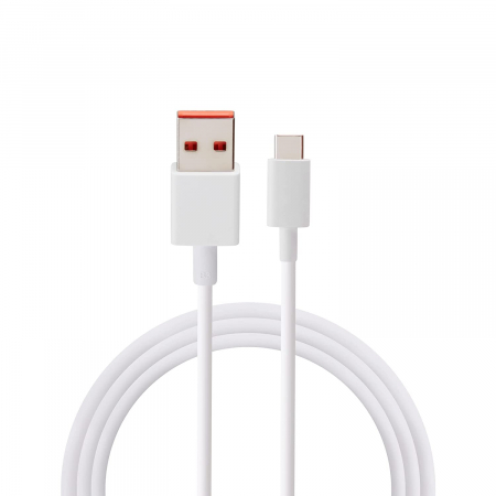 Tartozék - Szupergyors töltőkábel Xiaomi USB Type-C, 6A, 120W, fehér