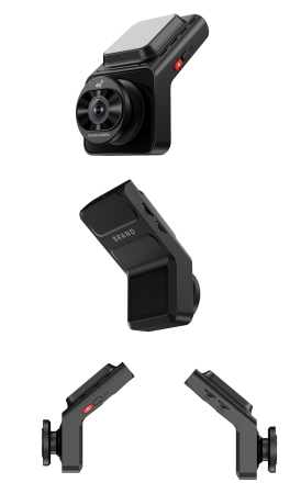 Autós Menetrögzítő Kamera iSEN K26, Fekete, 4G LTE, 2" IPS, 4K Ultra HD, 140°/130° Látószög, Wi-Fi Hotspot, Kétirányú Kommunikáció, GPS, ADAS, BSD, G-Szenzor, 24H Parkolásfelügyelet [1]