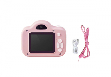 Camera digitală pentru copii Star A3, Roz, 2000 W Pixeli, HD 2.0", funcție MP3 [2]