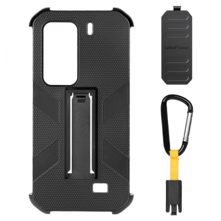 Telefon tartozékok - Carcasa de protectie multifunctionala pentru Ulefone Armor 11 5G cu clema si carabina