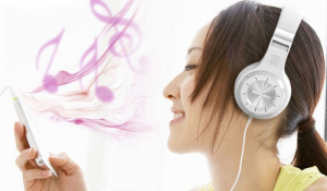 Bluetooth fejhallgató Bluedio H+ Bluetooth 4.1, vezeték nélküli, sztereó, beépített mikrofon, microSD, FM [1]