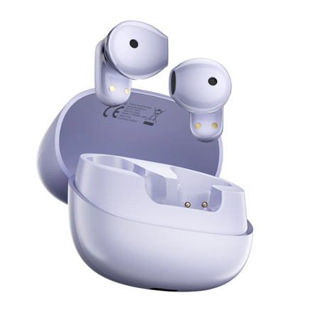 Blackview AirBuds 20 Vezeték Nélküli Fülhallgató, Lila, Bluetooth 5.4, 29 óra Üzemidő (400mAh), IPX7, DNS Zajcsökkentés, 13mm Driver, Érintésvezérlés [3]