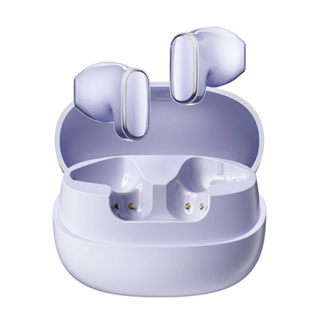 Blackview AirBuds 20 Vezeték Nélküli Fülhallgató, Lila, Bluetooth 5.4, 29 óra Üzemidő (400mAh), IPX7, DNS Zajcsökkentés, 13mm Driver, Érintésvezérlés [4]