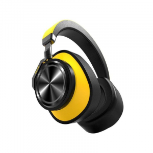 Vezeték nélküli fejhallgató - Bluedio T6 sztereó vezeték nélküli fejhallgató, basszus HiFi, zajszűrés, USB Type C, Bluetooth, mikrofon, kihangosító, hangerőszabályzó