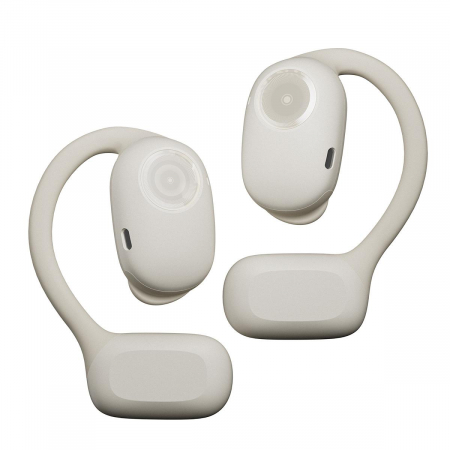 Vezeték nélküli fejhallgató - Vezeték nélküli open-ear Blackview AirBuds 100 fülhallgató 500mAh töltőtokkal, Bluetooth 5.3, Seashell White