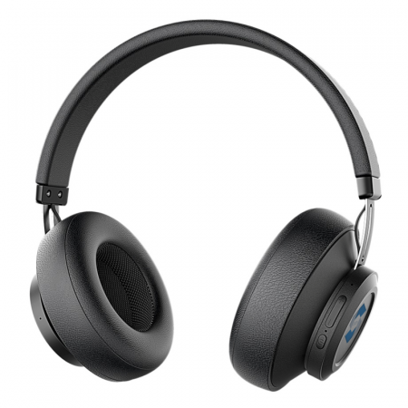 iSEN HL1 Fekete Vezeték nélküli Over-Ear Fejhallgató, Bluetooth v5.0, Mikrofon, USB Type-C, 300mAh [3]