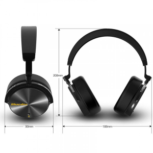 Casti Wireless Stereo Bluedio T5S, Anularea zgomotelor, Tip C, Bluetooth, Microfon, Extra Bass, Senzor Infrarosu [3]