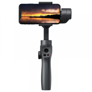 Stabilizator gimbal pe 3 axe FunSnap Capture 2S, Auto face tracking, Control zoom, Time lapse, 4000mAh, Negru [1]