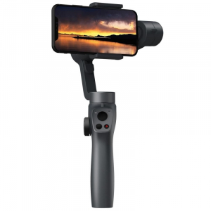 Stabilizator gimbal pe 3 axe FunSnap Capture 2S, Auto face tracking, Control zoom, Time lapse, 4000mAh, Negru [2]