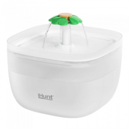 Automata etető és itató kisállatok számára, iHunt Smart Pet Care Pack, Programozható, Szűrőrendszer, iHuntHome alkalmazás, Csendes, 3L, Fehér [4]