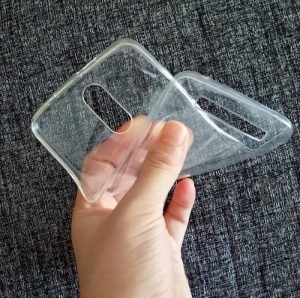 Telefon tartozékok - Átlátszó szilikon tok HomTom HT17/HT17 Pro-hoz