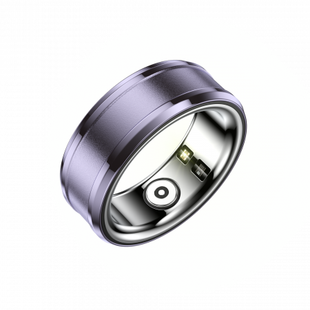iSEN R3 Okosgyűrű, HR, SpO2, Hőmérséklet, Alvásfigyelés, Multi Sport, Dedikált alkalmazás: EcTri, 18mAh, IP68, Purple [4]