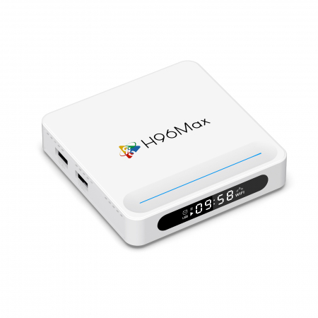 Médialejátszók - TV Box iSEN H96MAX H618 Plus, 4K, Android 14, HDR10, 2GB RAM, 16GB ROM, Allwinner H618, WiFi6, BT 5.4, Ok Google, HDMI 2.0a, AUDIO OUT, Ethernet, Micro SD, USB 2.0
