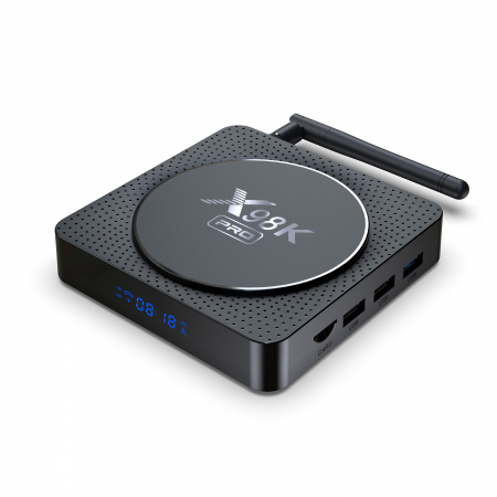 TV Box iSEN X98K Pro, 4K, Android 11, HDR10+, 4GB RAM, 32GB ROM, RK3566, DLNA, Miracast, AirPlay, WiFi 2.4G/5G, BT 5.0, HDMI 1.4/2.0, AUDIO OUT, SPDIF, Ethernet, Micro SD [3]