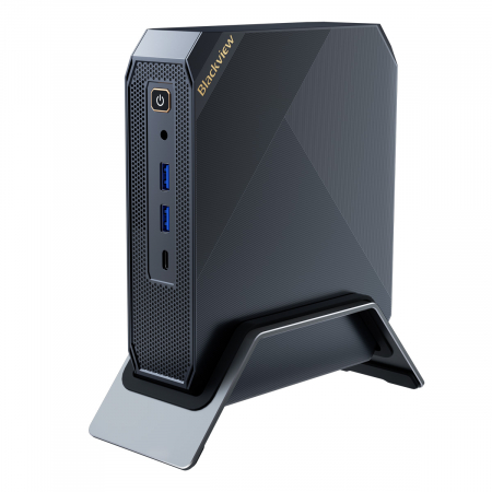 Mini PC - Mini PC Blackview MP200 Negru, Intel 11th Gen I5-11400H, pana la 4.5GHz, 16GB DDR4, 1TB SSD, Windows 11 Pro,  Wifi 6, 4K, DH PC