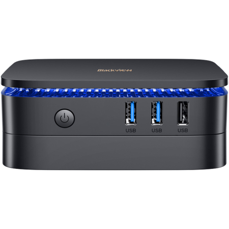 Mini PC Blackview MP60-N150, Intel Twin Lake N150, akár 3.6GHz, 16GB DDR4, 1TB SSD, Windows 11 Pro, WiFi (2.4G+5G), Két 4K 60Hz UHD [10]