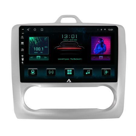 Navigatie Focus MK2 2004-2011, Clima Automata, Android 13, B-Octacore / 6GB RAM + 128GB ROM, 9 Inch - AD-BGB9006+AD-BGRKIT117 [1]