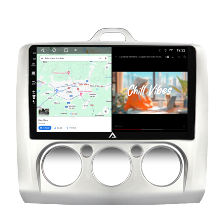 Navigatie Focus MK2 2004-2011, Clima Manuala, Android 13, B-Octacore / 6GB RAM + 128GB ROM, 9 Inch - AD-BGB9006+AD-BGRKIT112 [8]