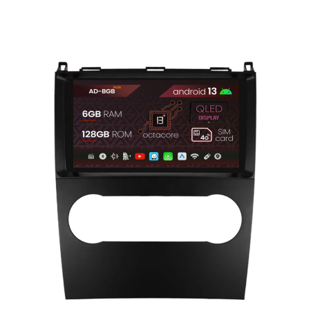 Navigații auto dedicate - Navigatie Mercedes Benz A/B Class (2004-2011), Android 13, B-Octacore / 6GB RAM + 128GB ROM, 9 Inch - AD-BGB9006+AD-BGRKIT420