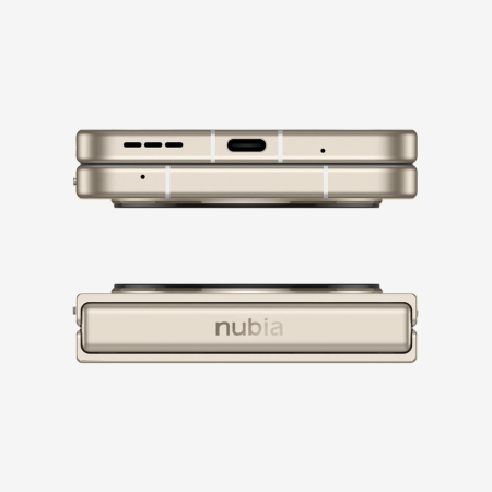 Nubia Flip , 512GB, 12GB RAM, 5G, Dual SIM, Sunshine Gold [3]