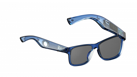 Doogee Smart Audio AJ01 napszemüveg, kék, hívások és bluetooth zene, dinamikus sztereó hangszóró, audio asszisztens, IPX4, 180 mAh [13]