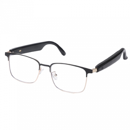 iSEN GS06 okos napszemüveg, UV400 polarizált lencsék, Unisex, Mágneses keret, Beépített mikrofon és hangszóró, Zene és Bluetooth hívások, Hangasszisztens támogatás [2]