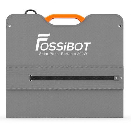 Hordozható napelem Fossibot SP200, 200W, Összecsukható 4 darabban, IP67 [5]