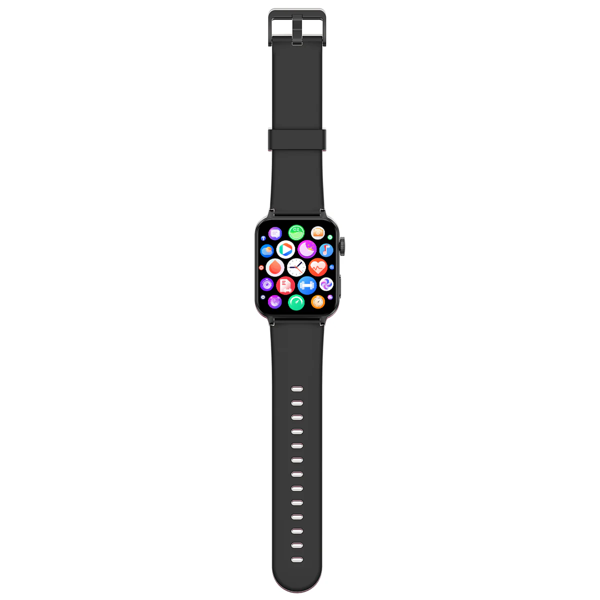 Blackview R30 Max okosóra, Fekete, 1.91" TFT érintőkijelző, Hangasszisztens, LED zseblámpa, Pulzus-, Vér-oxigén-, Alvás- és Nyomásmérés, 450mAh [4]