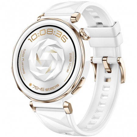Okos óra - Smartwatch Huawei GT5 Pro, 42MM, White, White Strap