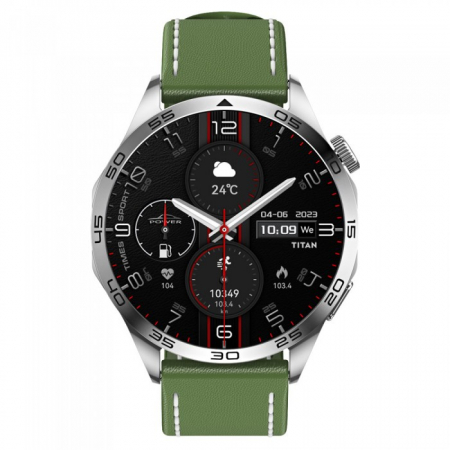 Okosóra iHunt Watch 13 Titan, Green, AMOLED 1.43" Teljes Érintőkijelző, Telefonos Fotó Távirányító, Egészségfigyelés, Multisport, IP68, 330mAh [3]