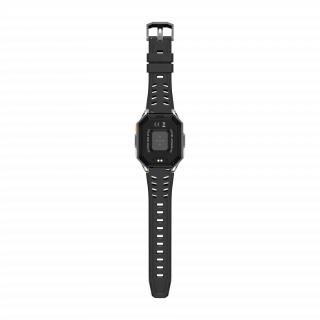 Okosóra iSEN X1 Pro, Fekete szilikon szíj, 2.13" AMOLED HD, HRV, EKG, Egészségügyi monitorozás, Sport funkciók, Bluetooth hívás, 1000 mAh, Android 9.0 vagy iOS 9.0 vagy újabb [9]