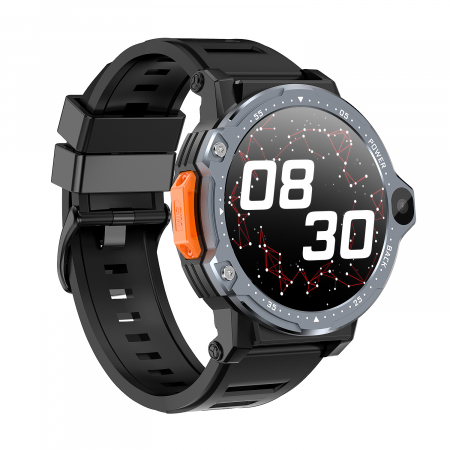 Okosóra iSEN Watch AP6, Szürke, 4G, 1,54" HD, négymagos, Android 8.1, 4 GB RAM + 64 GB ROM, kettős kamera, HD videohívás, GPS, 800 mAh, nanoSIM [1]