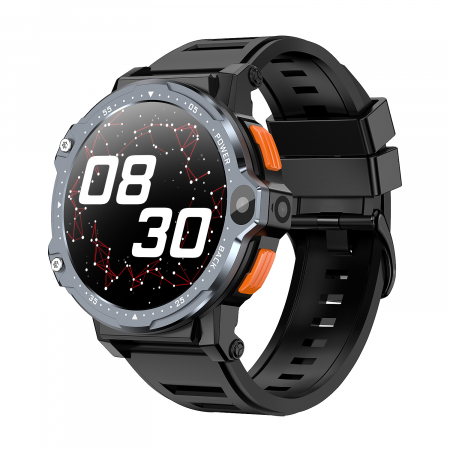 Okosóra iSEN Watch AP6, Szürke, 4G, 1,54" HD, négymagos, Android 8.1, 4 GB RAM + 64 GB ROM, kettős kamera, HD videohívás, GPS, 800 mAh, nanoSIM [5]