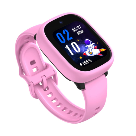 Okosóra LAGENIO K3, Rózsaszín, 4G, 1.7'', 48MB RAM, 128MB ROM, 0.3MP Kamera, RTOS, GPS Nyomkövetés, Videóhívás, Üzenetek, Szülői Felügyelet, Ébresztőóra, 680mAh, 5-14 Éves Gyermekeknek [2]