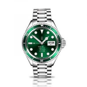 Okosóra STAR Z69 zöld, fém szíj, TFT 1.28", Bluetooth v5.1, pulzusszám, vérnyomás, menstruációfigyelés, IP65, 350mAh [1]