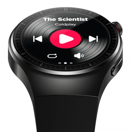 Smartwatch Zeblaze Thor Ultra 4G Negru, 1.43'' Ultra HD AMOLED, 2GB RAM, 16GB ROM, Spreadtrum®SC8541E, Android 8.1, GPS, OTA, Monitorizare sanatate, 930 mAh, Nano SIM [3]