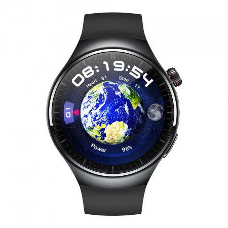 Smartwatch Zeblaze Thor Ultra 4G Negru, 1.43'' Ultra HD AMOLED, 2GB RAM, 16GB ROM, Spreadtrum®SC8541E, Android 8.1, GPS, OTA, Monitorizare sanatate, 930 mAh, Nano SIM [2]