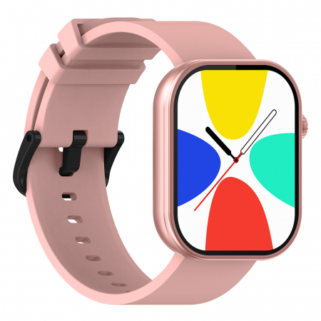 Smartwatch Zeblaze Btalk Plus, Roz, 2.03'' HD, Apel telefonic bluetooth, Asistare vocala, Moduri sport 100+, Monitorizare sanatate 24/24, Jocuri, IP68, 280mAh [2]